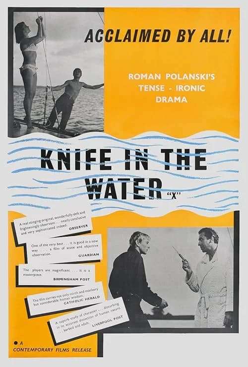 Knife in the Water film posteri