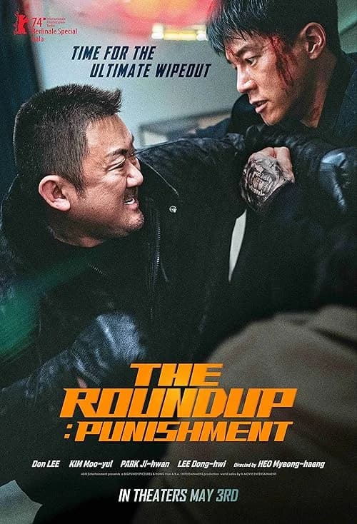 The Roundup: Punishment film posteri