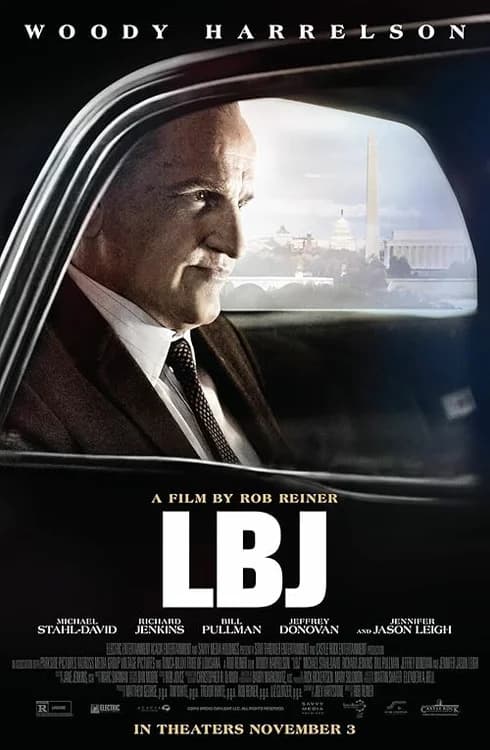 LBJ film posteri