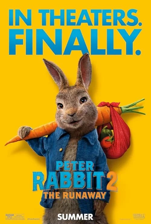 Peter Rabbit 2: The Runaway film posteri