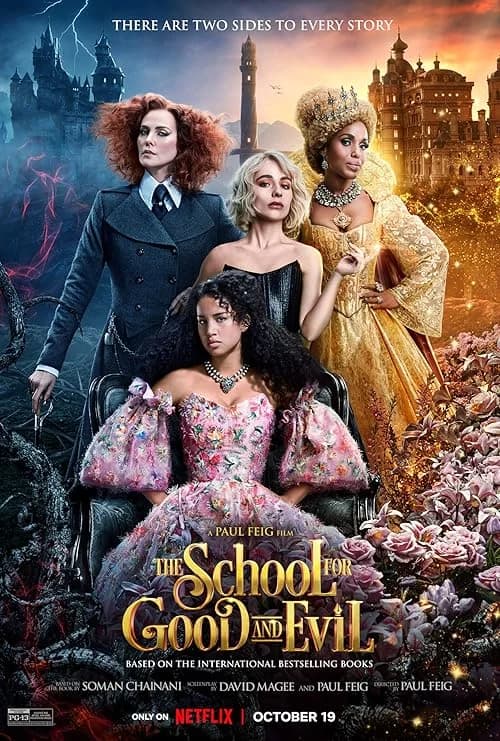 The School for Good and Evil film posteri